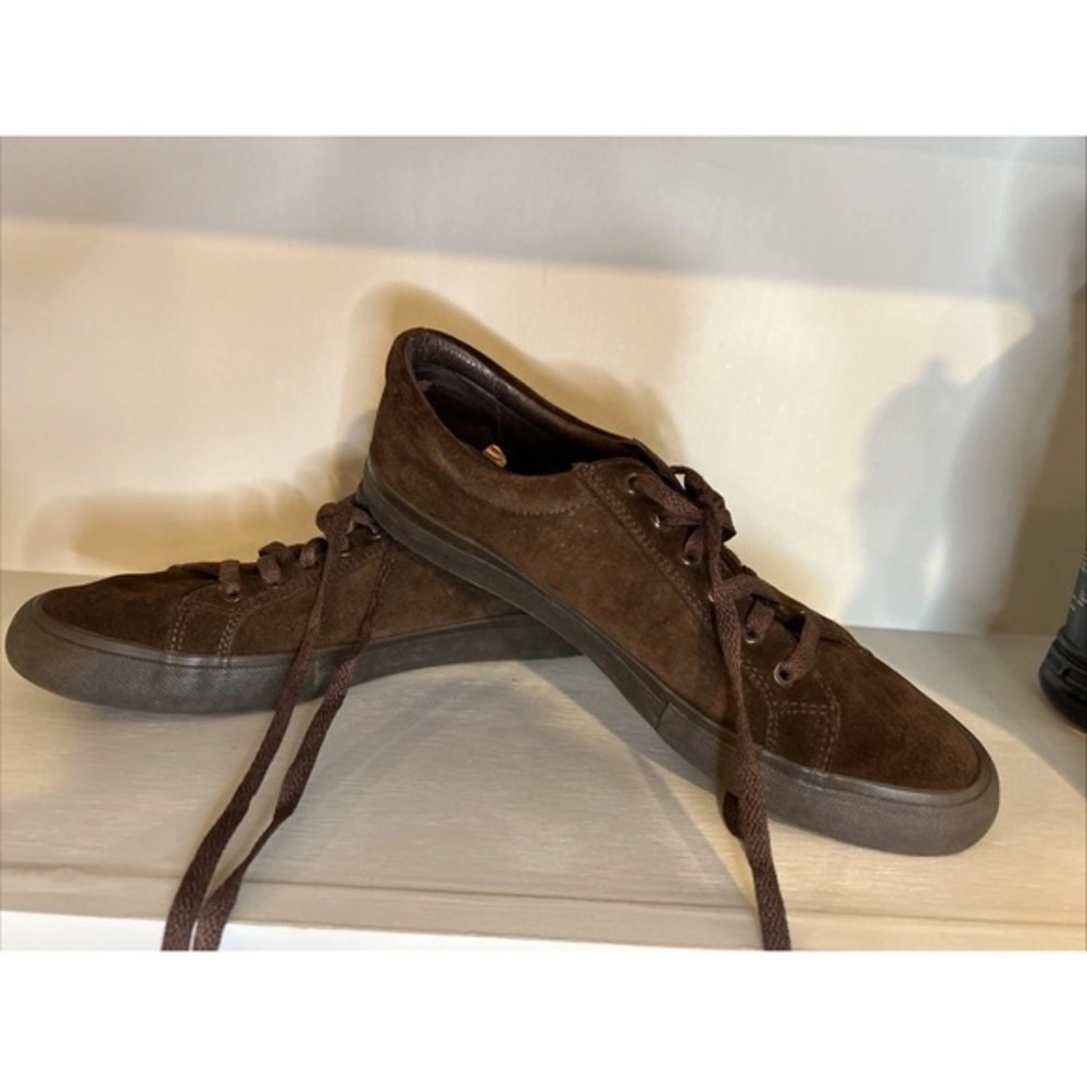 Kent‎ Wang Brown Suede Casual Sneaker Size 9 Men's